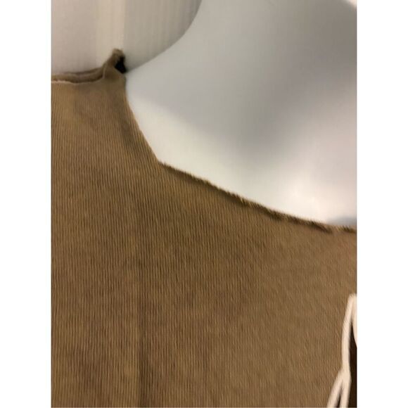 Slipknot🔥 Tan and Brown Cut Neck T-Shirt Women’s Size XL Concert Music - Picture 3 of 6